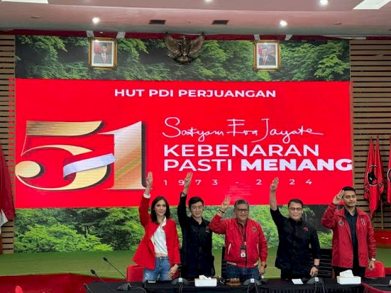Tanpa Kehadiran Jokowi, Peringatan HUT PDI Perjuangan Tetap Meriah dan Khidmat