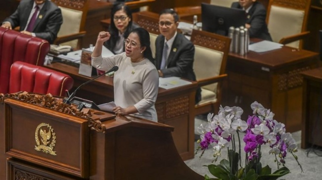 Bertemu Ketua Majelis Nasional Prancis, Puan Maharani Singgung Upah Pekerja Perempuan yang Lebih Rendah