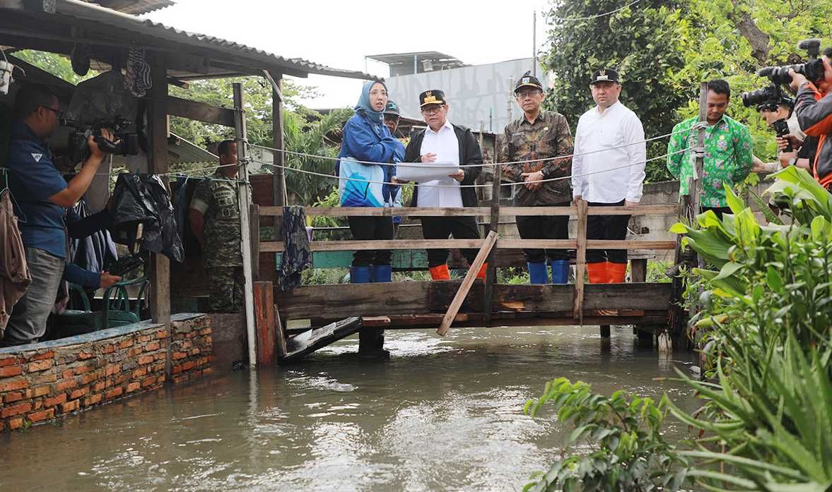 Jadi Pemicu Banjir di Jakarta Utara, Pramono Anung Instruksikan Segera Normalisasi Kali Cakung Lama