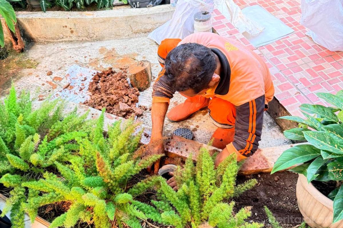 Kelola Sampah Organik Warga Pondok Bambu Galakkan Program Satu Kepala Keluarga Satu Lubang Biopori