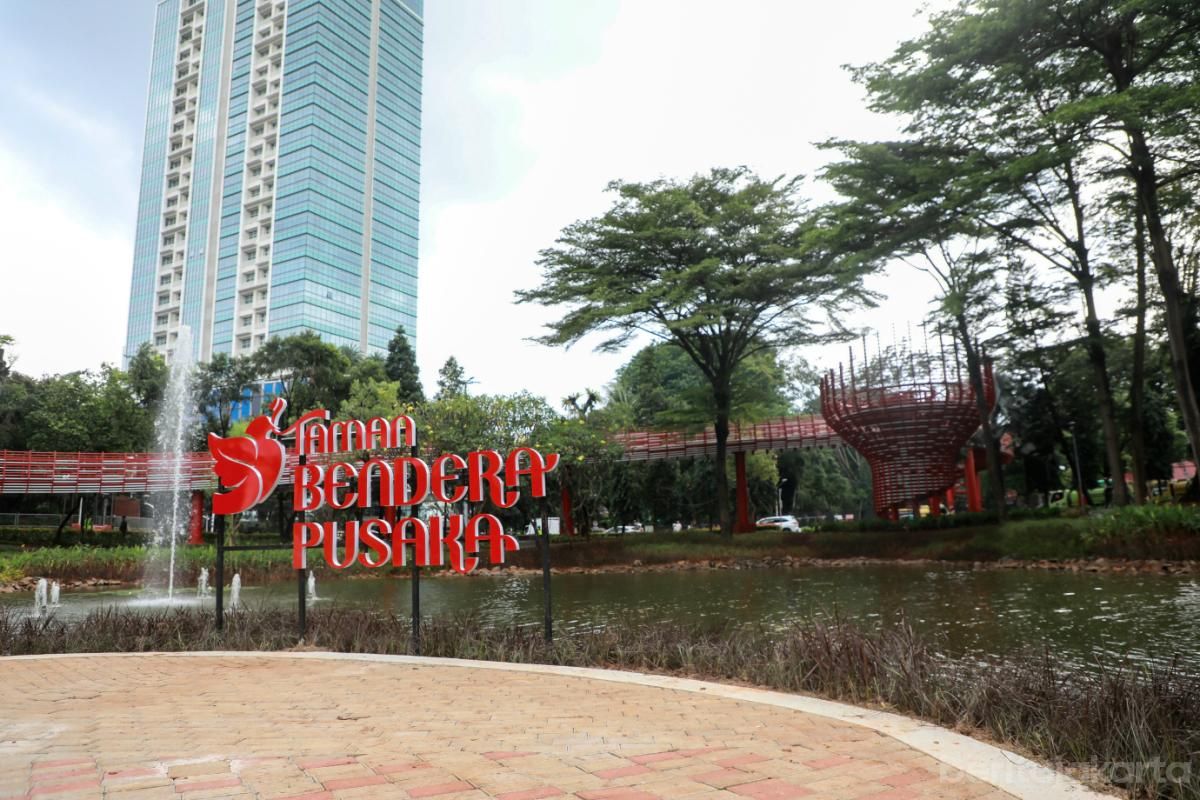 Resmi Dioperasikan, Taman Bendera Pusaka Jadi Ruang Ekologi Baru
