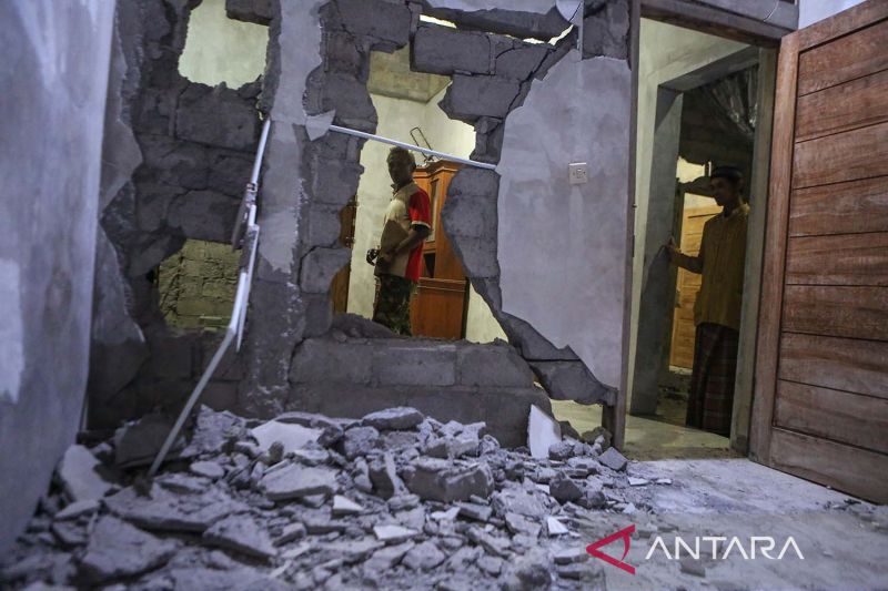 Update Korban Gempa Bantul: Ratusan Unit Bangunan Rusak