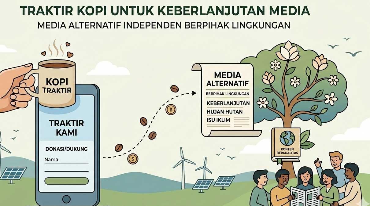 Dukung Jurnalisme Berpihak pada Lingkungan, Ruangkota.com Hadirkan Fitur “Traktir Kopi”