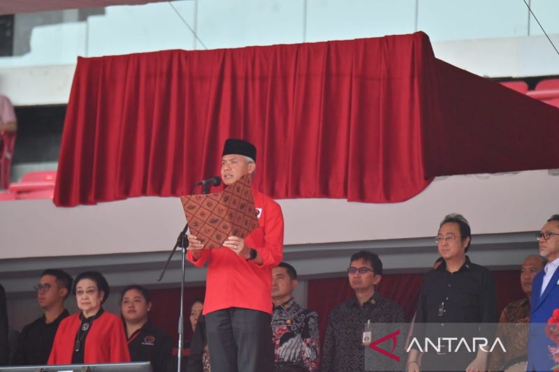 Ganjar Pranowo Bacakan “Dedication of Life Soekarno” pada Puncak Bulan Bung Karno 2023