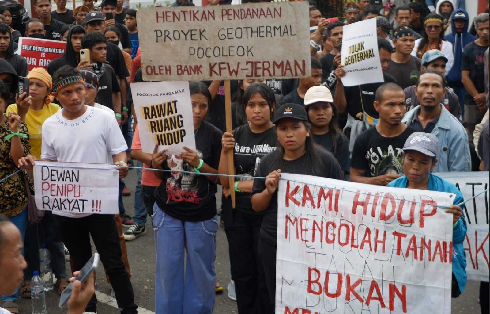 Dikriminalisasi Karena Tolak Proyek Geothermal d Wilayahnya, Masyarakat Adat Poco Leok Mengadu ke Komnas HAM