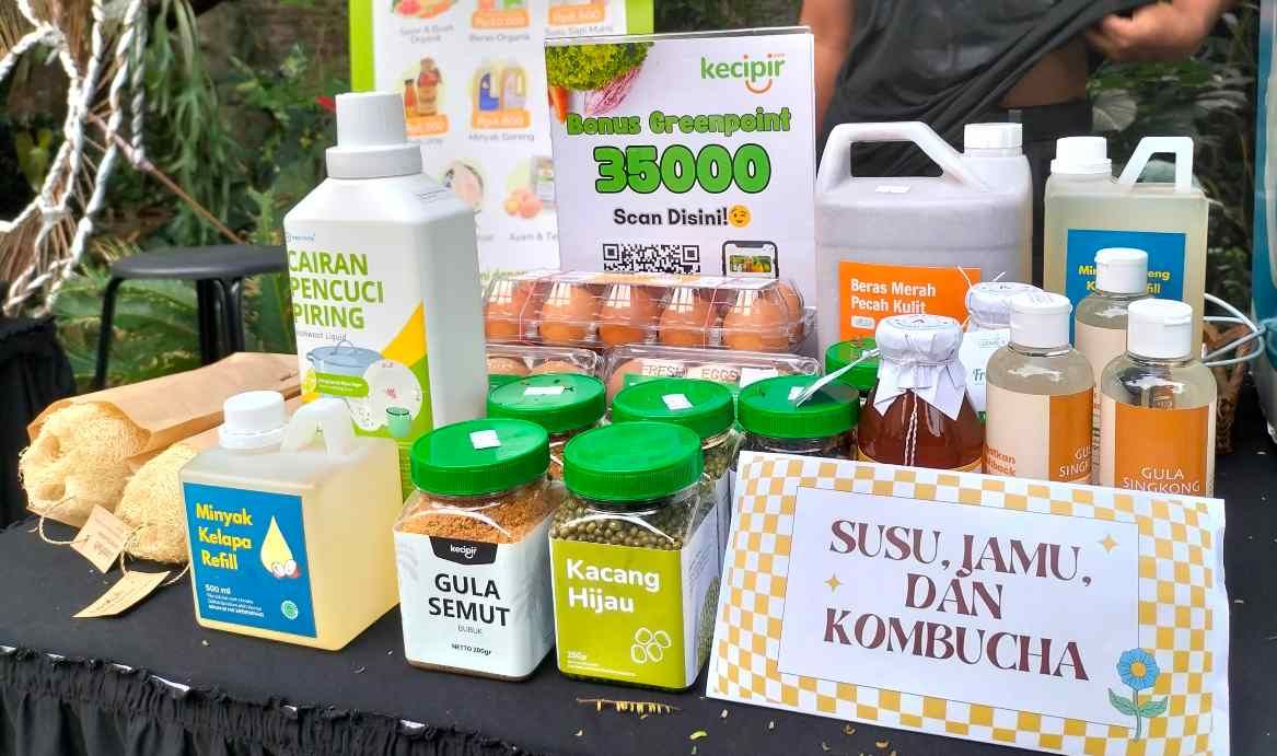 Ramah Lingkungan Ala Kecipir: Produk Organik dalam Kemasan Guna Ulang