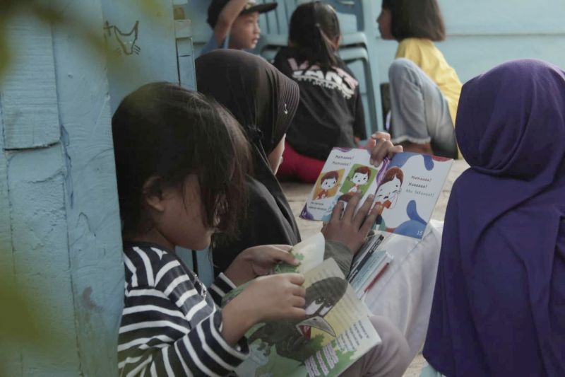 Lewat Rumah Rakyat Pegiat Literasi Lampung Gugah Minat Membaca Buku