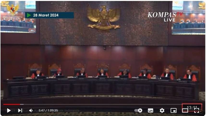 Sidang Sengketa Hasil Pilpres 2024: KPU Minta MK Tolak Gugatan Anies-Muhaimin