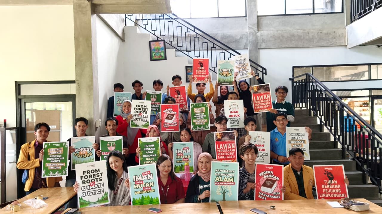 Pemuda Lintas Iman Kalimantan Barat Sepakat Membangun Bersama Keadilan Iklim