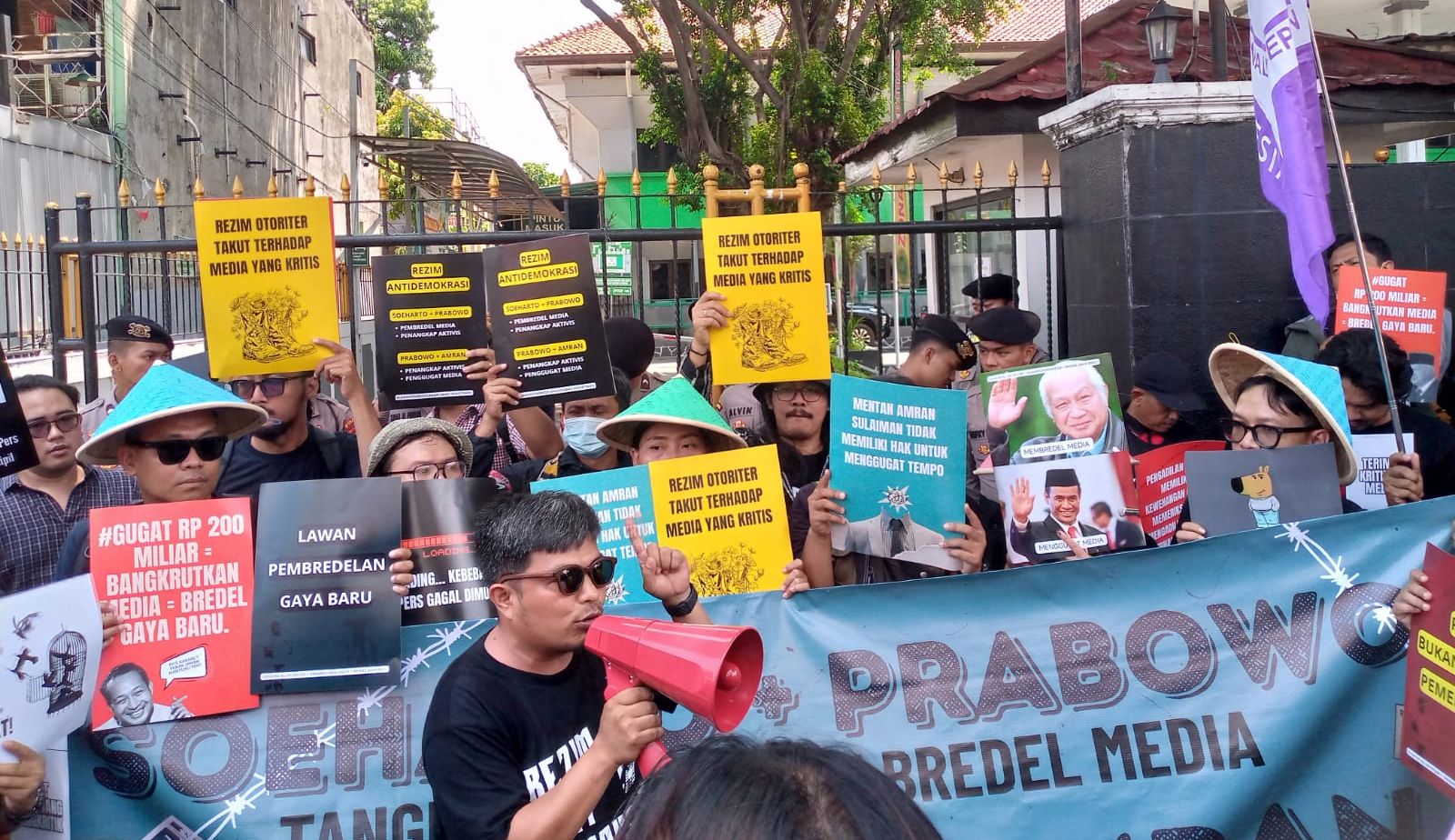 Aksi Solidaritas Jurnalis: Gugatan Perdata terhadap Tempo adalah Pembungkaman Kebebasan Pers