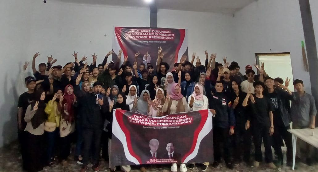 Deklarasikan Dukungan untuk Pasangan Ganjar-Mahfud, Jawara Kota Serang Berharap Bansos Lebih Tepat Sasaran
