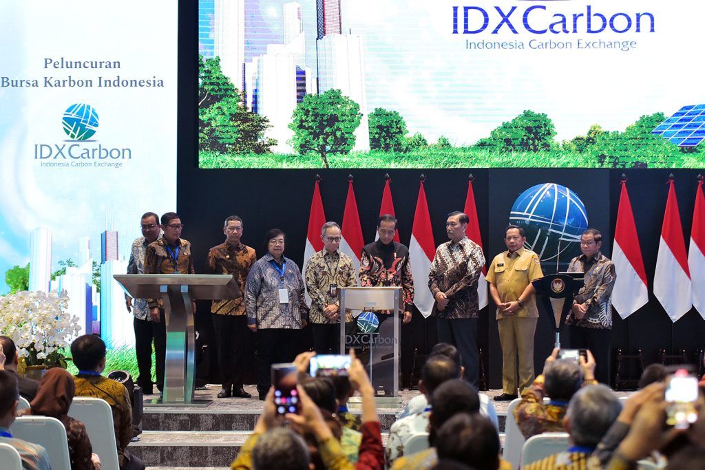Bursa Karbon Indonesia Diluncurkan sebagai Kontribusi Atasi Perubahan Iklim