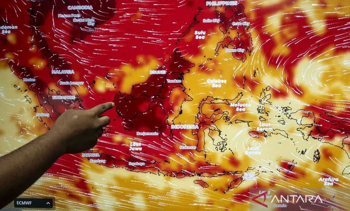 Cuaca Hari Ini: Waspada, Suhu Panas Hingga 35 Derajat Celsius di Dua Kota Ini