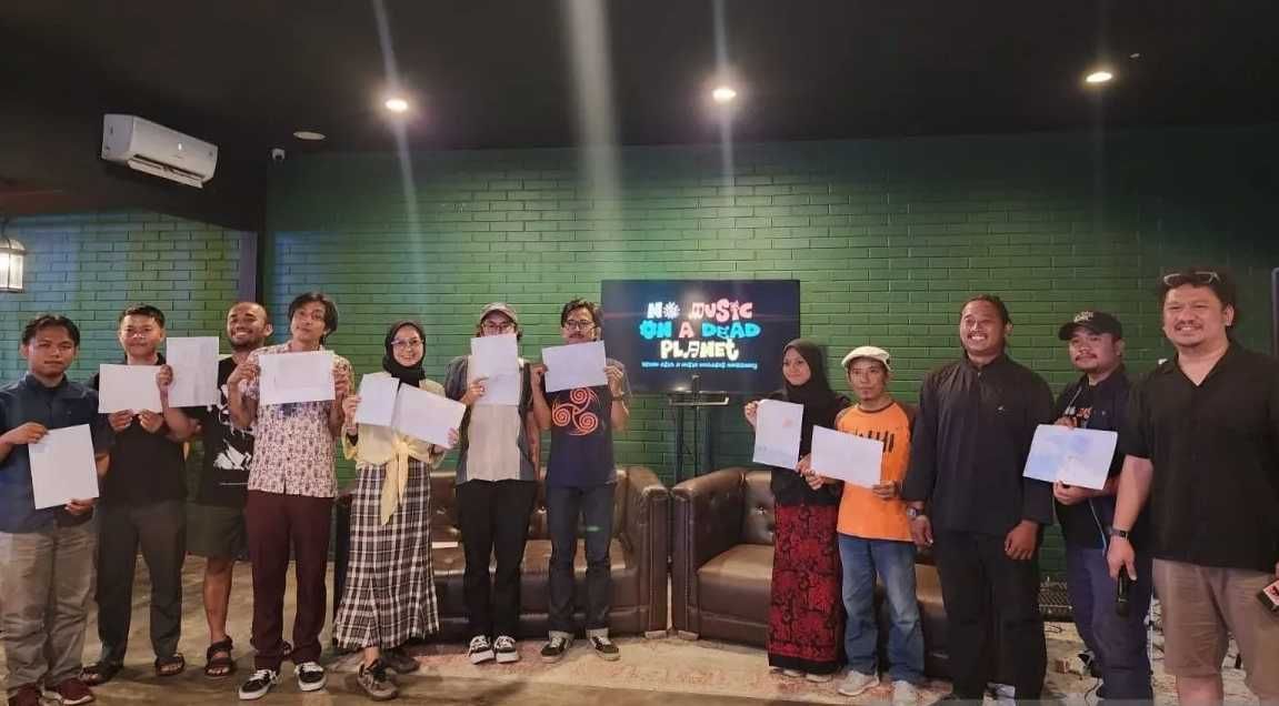 No Music on a Dead Planet: Ketika Kampanye Lingkungan Diusung di Panggung Musik