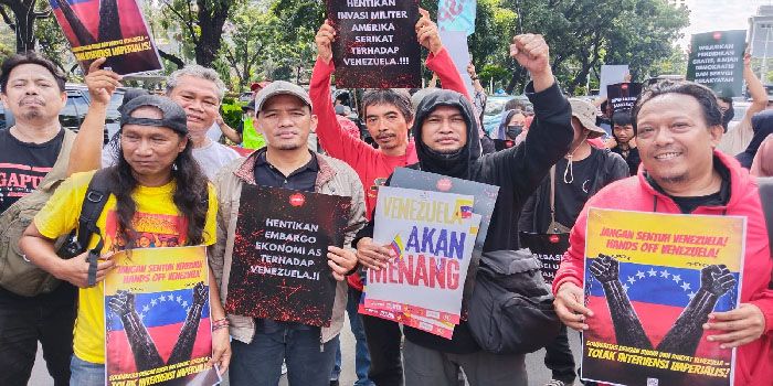 Solidaritas Buruh dan Rakyat Desak AS Hentikan Serangan Militer ke Venezuela
