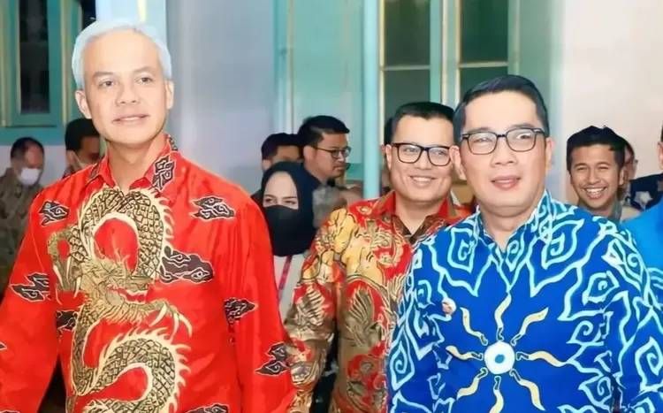 Survei SMRC: Pasangan Capres Ganjar Pranowo dan Ridwan Kamil Unggul