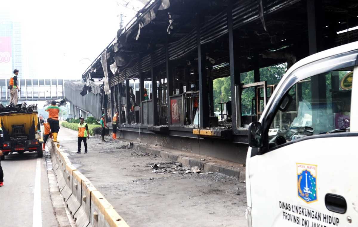 Layanan TransJakarta Berangsur Normal, MRT Gratis Hingga Sepekan ke Depan