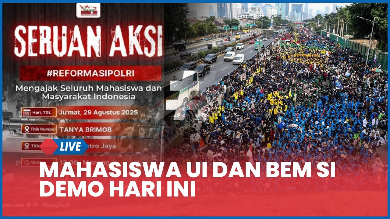 BEM SI dan BEM UI Bakal Demonstrasi Imbas Tewasnya Pengemudi Ojol