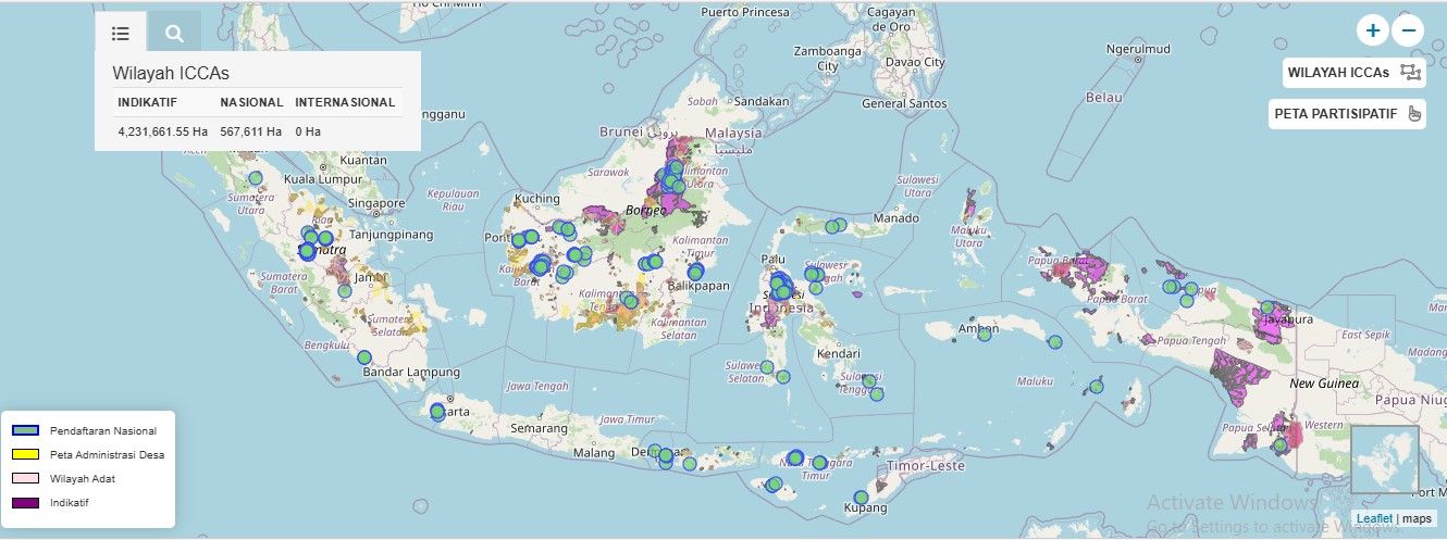 Rumitnya Proses Dokumentasi Lahan Konservasi Kelolaan Masyarakat Lokal atau ICCAs