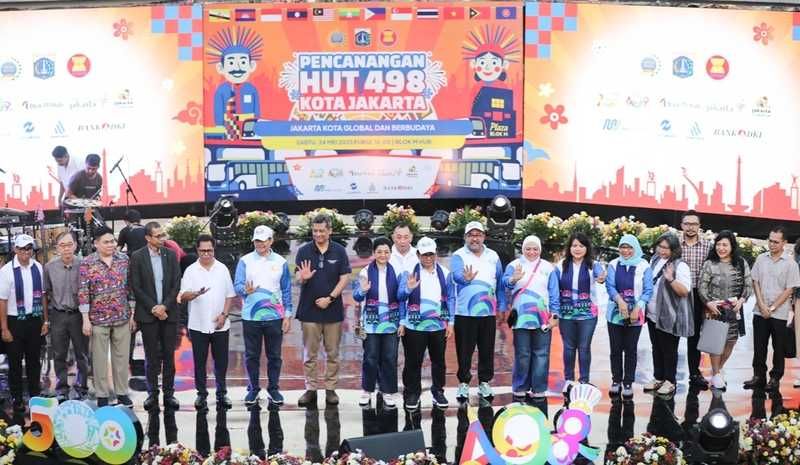 Canangkan HUT ke-498, Pramono Targetkan Jakarta Jadi Kota Global Berbudaya