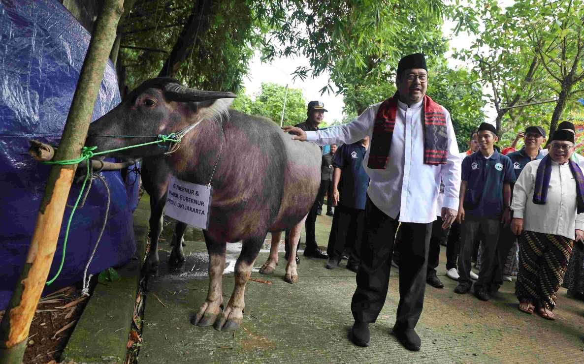 Tradisi Andilan Potong Kebo: Semangat Gotong Royong Warga Betawi Sambut Lebaran