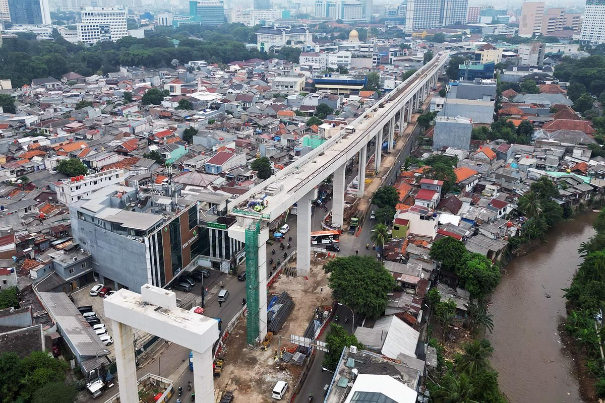 LRT Jakarta Velodrome-Manggarai Ditarget Beroperasi Agustus 2026