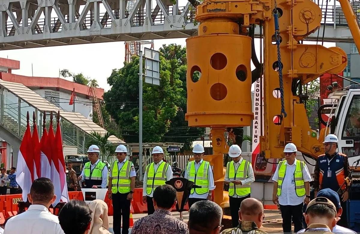 LRT Jakarta Fase 1B Rute Velodrome-Manggarai Mulai Dibangun