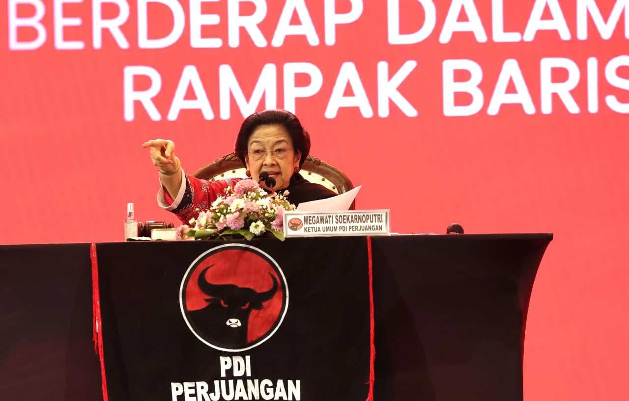 Tekankan Nilai Kemanusiaan, Pidato Megawati di Rakernas PDI Perjuangan Tuai Pujian dari Rocky Gerung