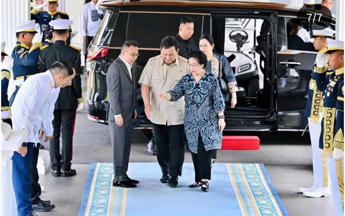 Megawati Bertemu Prabowo di Istana Merdeka, Ini Isi Pertemuannya