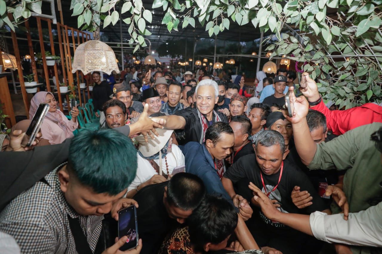 Transmigran Asal Banyumas di Musi Rawas Doakan Ganjar Terpilih Jadi Presiden