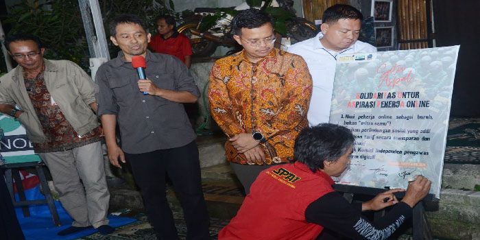 Bergaung dari Cakung, Petisi SATU ASPAL Menuntut Keadilan untuk Pekerja Online