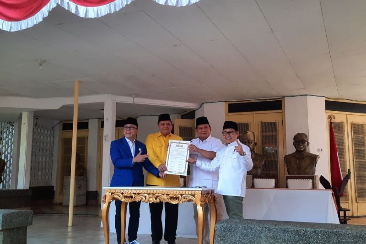 Golkar, PAN dan PKB Resmi Dukung Prabowo Subianto sebagai Capres di Pemilu 2024