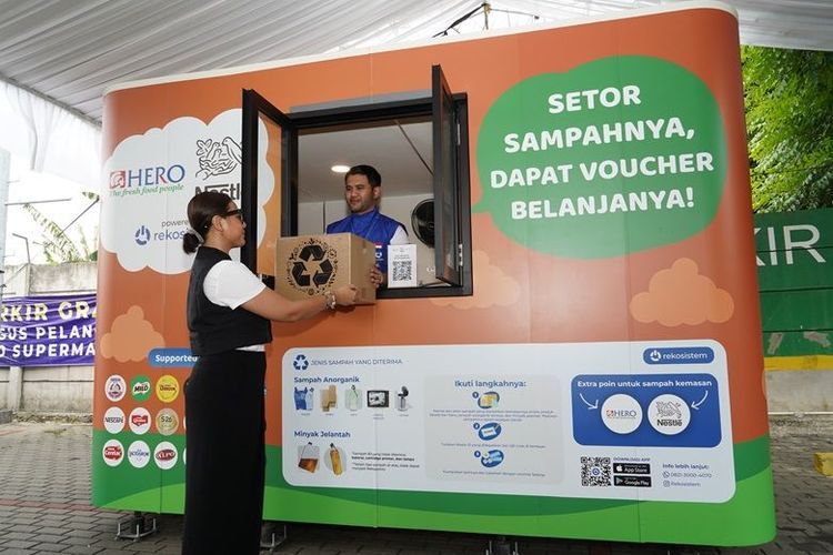 Nestle Sediakan Fasilitas Waste Station di 10 Titik: Masyarakat Bisa Tukarkan Sampah Anorganik dengan Voucher Belanja