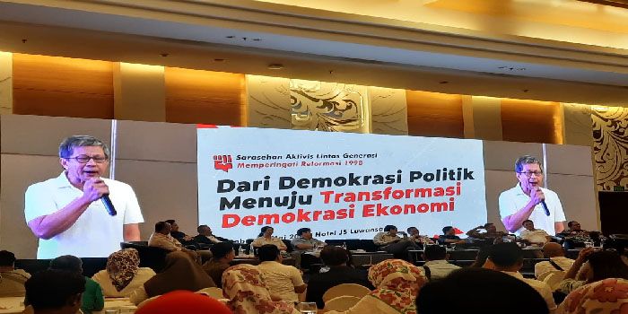 Peringati 27 Tahun Reformasi, Aktivis Lintas Generasi: Perlu Reshuffle Kabinet