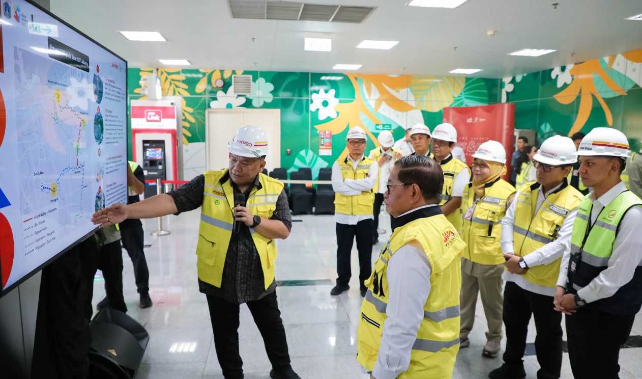 Pembangunan LRT Jakarta Koridor Pegangsaan Dua–Manggarai Hampir Rampung, Ditargetkan Beroperasi Agustus