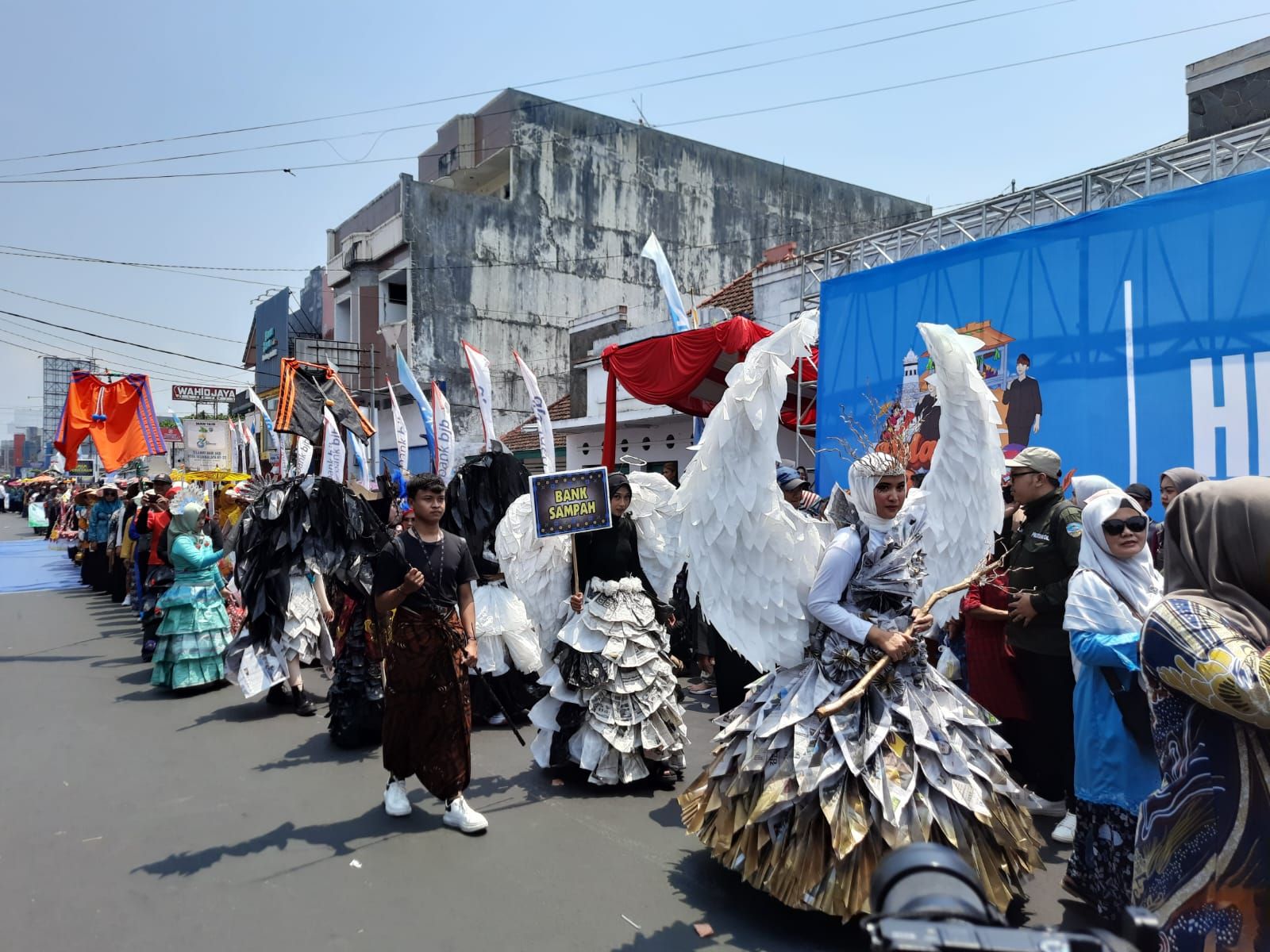 Karnaval Budaya Ramaikan HUT ke 22 Kota Tasikmalaya