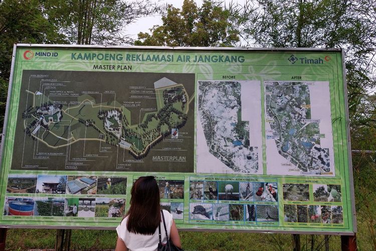PT Timah Olah Lahan Bekas Tambang menjadi Kawasan Rehabilitasi Satwa