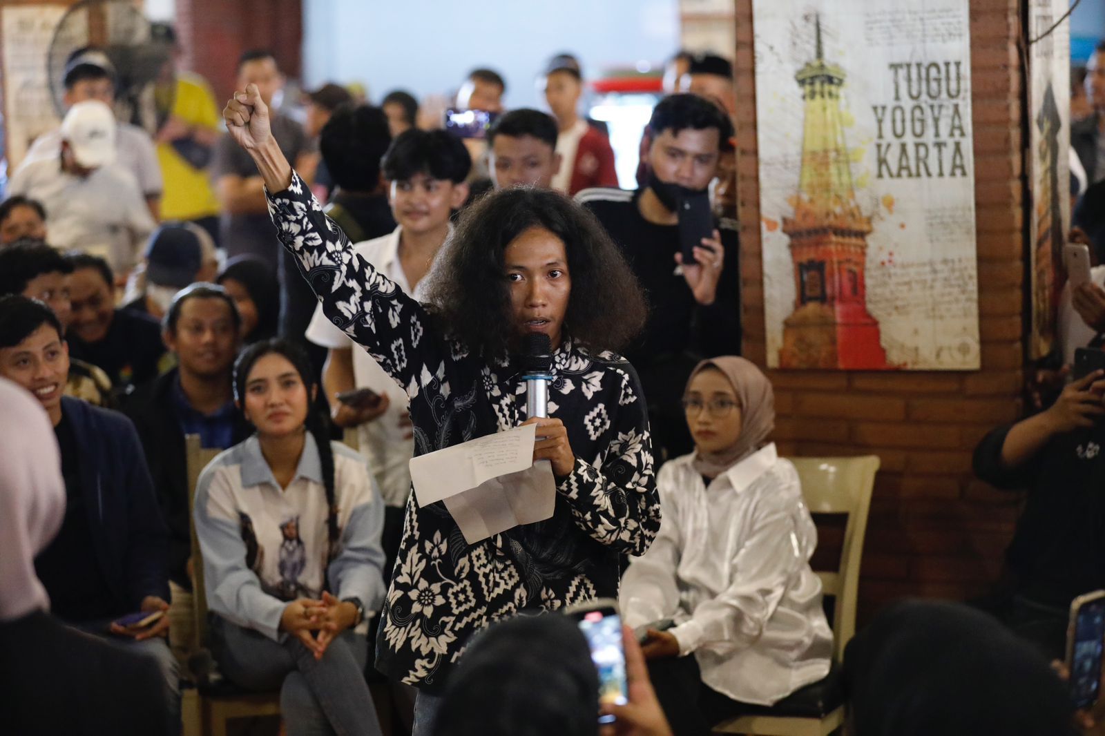 Ada Puisi Wiji Thukul di Kampanye Ganjar Pranowo di Jepara